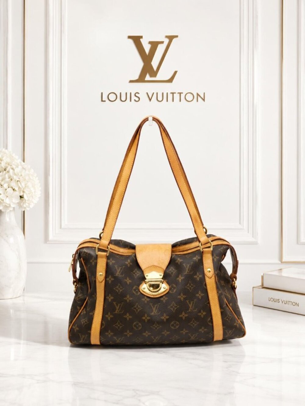 Louis Vuitton Stresa PM Monogram Shoulder Bag | Authentic LV Handbag
